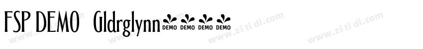 FSP DEMO   Gldrglynn字体转换